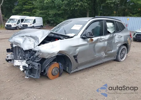 2021 BMW X3 M Competition/M from USA, damaged, VIN 5YMTS0C06M9H92430